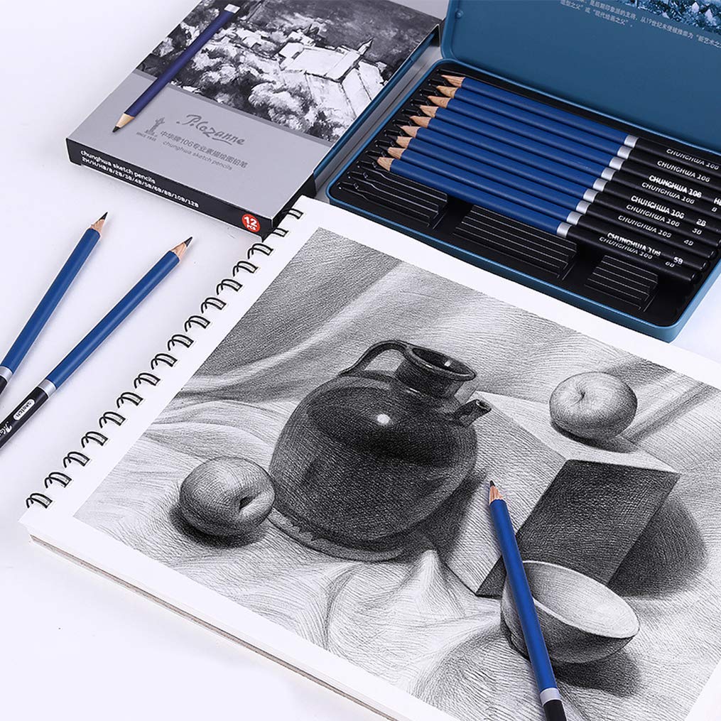 筆記具 STABILO micro8000 4B 3B 2B HB H 2H 3H 4H Graphite Professional Drawing Pencils Sketch Pencil 4H/2H/HB